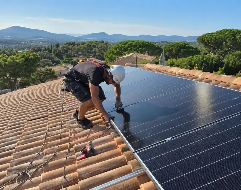 Installateur panneaux solaires Crillon-le-Brave — pose photovoltaïque sur toiture