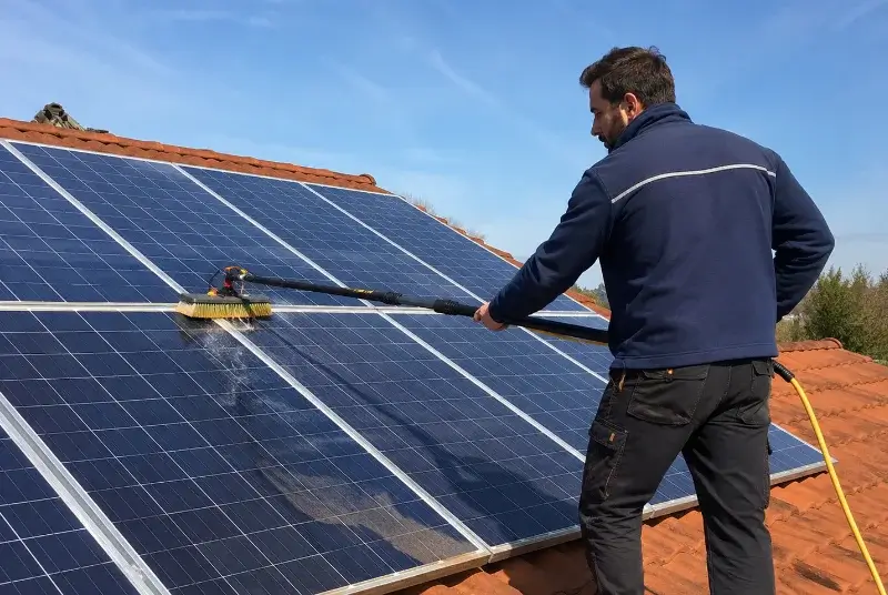 Nettoyage et entretien de panneaux solaires à Crillon-le-Brave